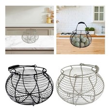 Wire Egg Basket Egg Collecting