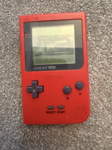 Nintendo game boy pocket red - game,