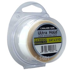 Walker Tape Ultra Hold 3/4 - 3 Yard Biadesivo Patch Capillare Protesi Parrucca