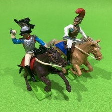 Britains Deetail Napoleonic Cavalry French Soldiers x2. Made UK
