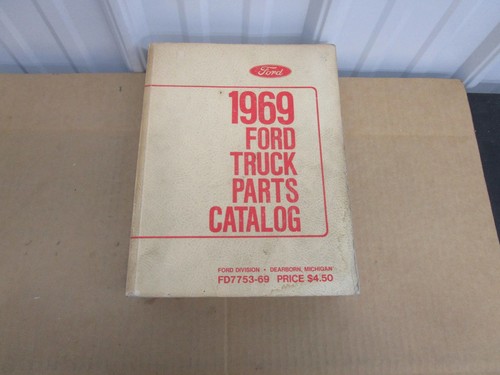 1969 ford parts catalog - 1969, book