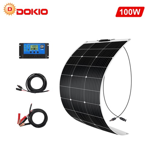 Dokio 100w 12v - 12v, solar
