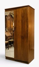 Uniflex walnut wardrobe - walnut,