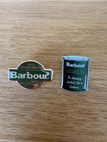 Barbour pin badge set 125 - barbour,