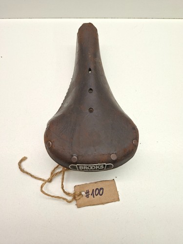 Vintage bicycle brooks - bicycle,