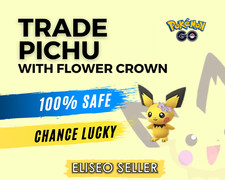 Pichu flower crown - pichu, pokemon