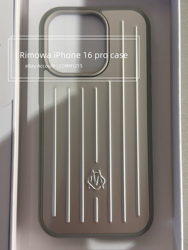 Rimowa silver aluminium case - silver,