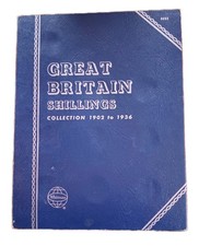 Empty Whitman Folder Shillings