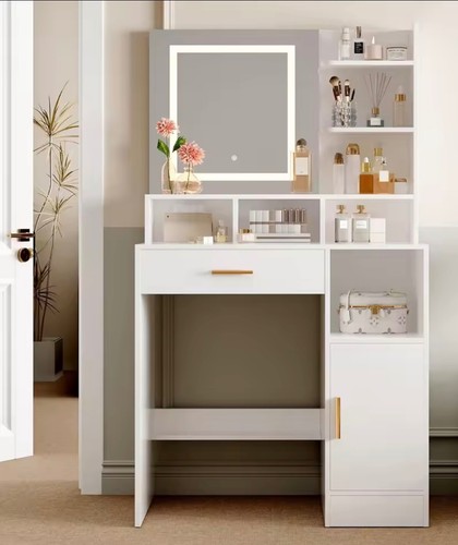 Led makeup vanity table - makeup,