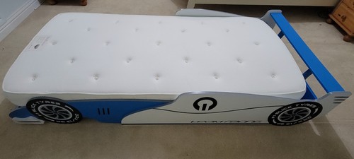 Kid car single bed w - car,