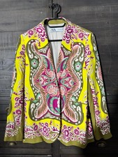 🧥 Zara Multicoloured yellow