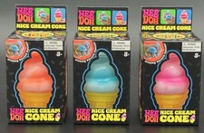 Needoh Blue Ice Cream Cone