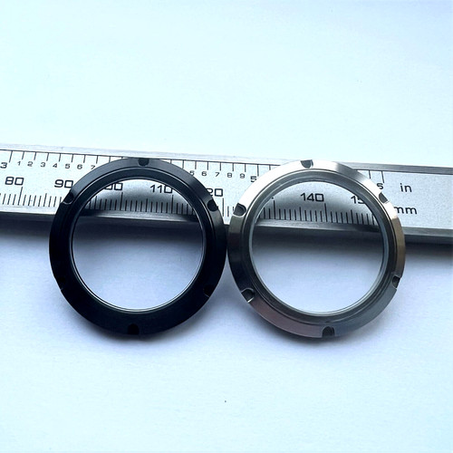 Transparent watch caseback - transparent,