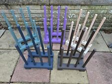 WELLY STAND ,Wellie Storage, Wooden Wellington Boot Rack, 4 Pairs