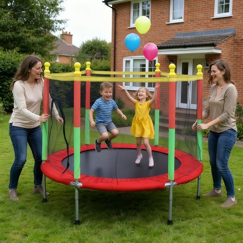 Trampoline 5ft 140cm toddler - 5ft/140cm,