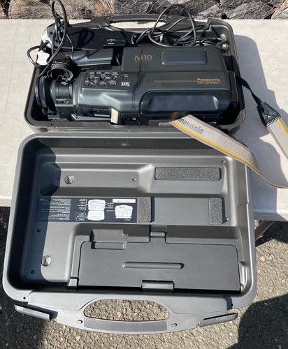 Panasonic m10 vhs camcorder - panasonic, vhs-c