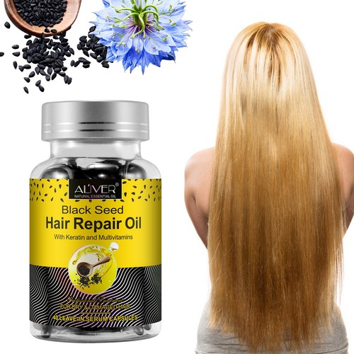 Black seed oil - black, hair