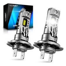 NOVSIGHT H7 LED Bulbs High/Low Beam Conversion Kit Super Bright 6000K Plug&Play