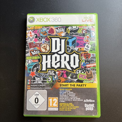 Xbox 360 dj hero - dj,