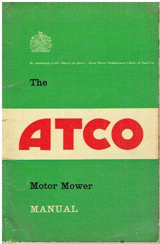 Atco 20 petrol engined - 17", 20"