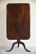 Antique Mahogany Tilt Top Occasional Table
