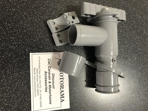 Caravan motorhome grey - grey, waste