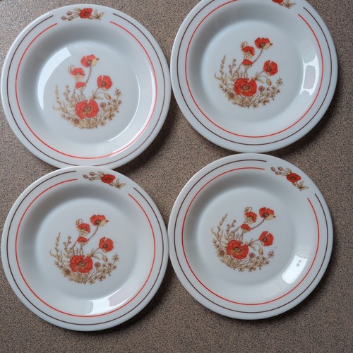 Arc acropal poppies side - arc, plate