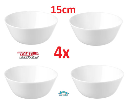 Tempered glass bowls - 4x,