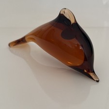 Wedgwood 1970s Amber Glass