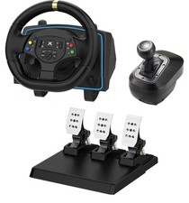 Gaming Steering Wheels Pedals Clutch Paddle Gear Shifters for Switch Xbox PS PC
