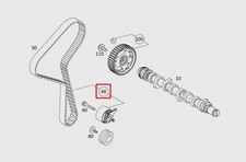 Mercedes CITAN,A CLASS Genuine Toothed Timing Belt Fits OM608 Engine A6089930400