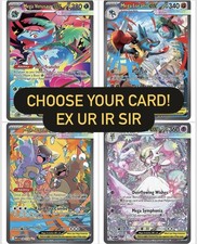 Pokemon Mega Evolution Choose Your Card! Illustration Rare Ultra Ex SIR Promo!