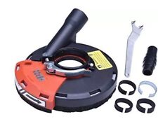 HERZO Universal Surface Grinding Dust Shroud for 115mm/125mm Angle Grinder