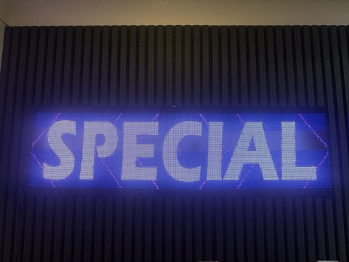 Led programmable business sign - business,