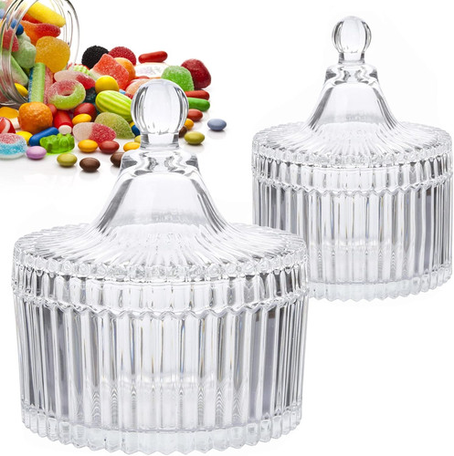 Sweet jars set glass - set,
