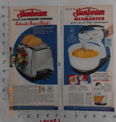 1950s sunbeam appliance - 4,