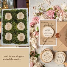 Natural Wood Slices For Crafts