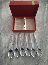 Set Of 6 Vintage Chrome Plated