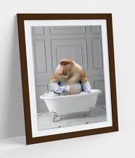 PROBISCUS MONKEY IN BATH PANEL
