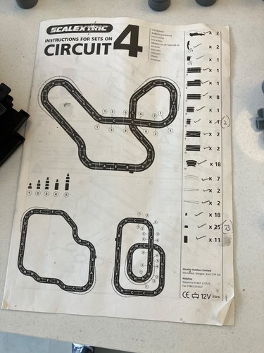 Scalextric circuit - scalextric,