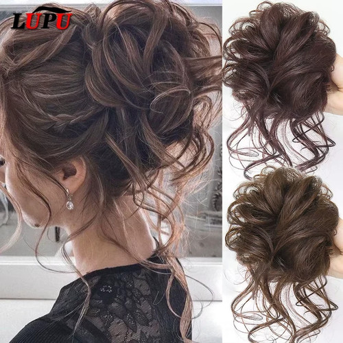 Messy bun hair piece - bun, scrunchie