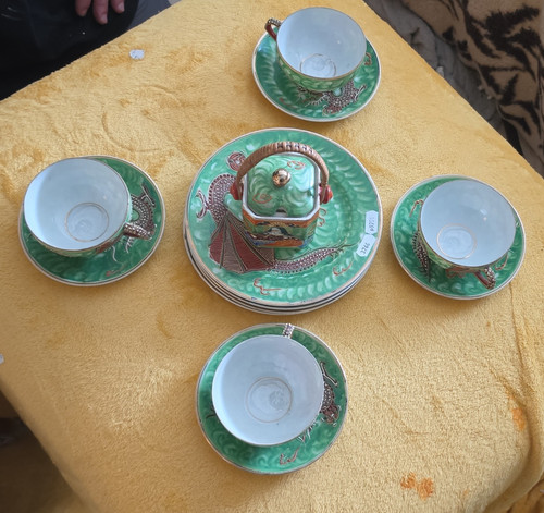 Dragon pattern porcelain - dragon,