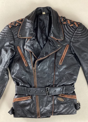 Vintage richa leather biker - vintage,