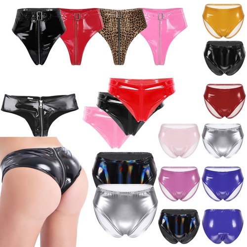 Women shiny latex wet - wet, look