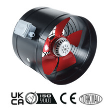 Industrial Commercial Metal Duct Ventilator Heavy Duty Inline Extractor Fan 