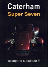 1997 Caterham Seven Netherlands Brochure Catalogue