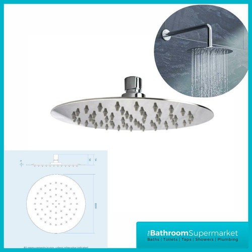 Stainless steel round drench - round,