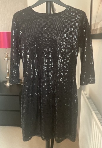 Boohoo black sequin bodycon - boohoo,