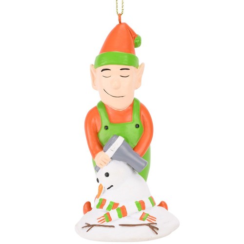 Tree buddees bad elf with - with, hair