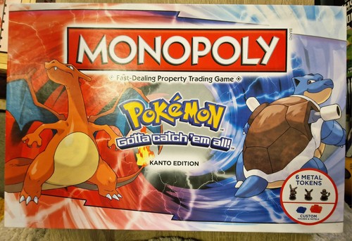 Monopoly pokemon kanto edition - monopoly,